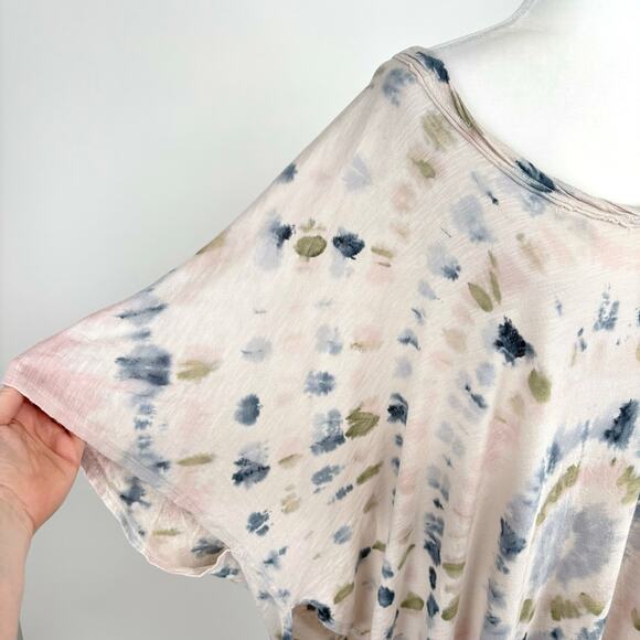 Free People We The Free Kaleidoscope Tie Dye Kaftan Size Medium - Picture 4 of 11